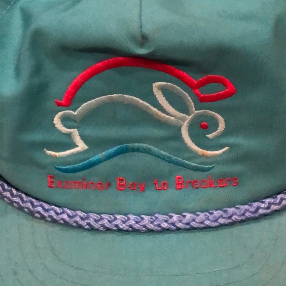 Vintage San Francisco Examiner Bay to Breakers Cap - Picture 2 of 4